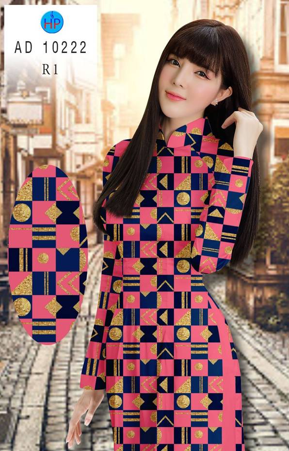 Vải Áo Dài Hoa Văn Mới Ra AD 10222 43 Vải Áo Dài Hoa Văn Mới Ra AD 10222