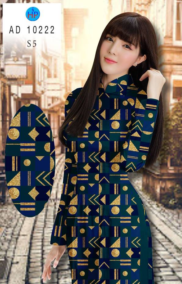 Vải Áo Dài Hoa Văn Mới Ra AD 10222 44 Vải Áo Dài Hoa Văn Mới Ra AD 10222