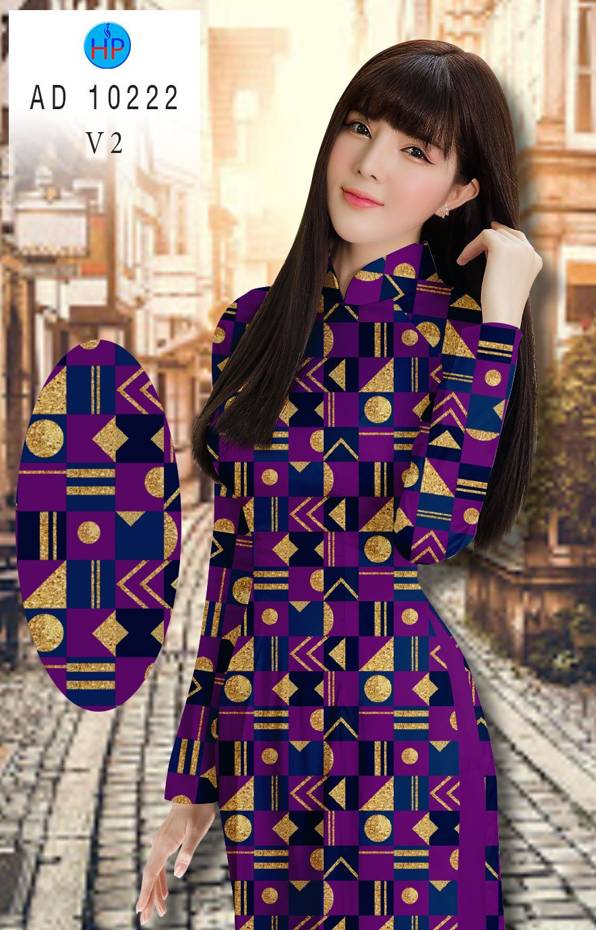 Vải Áo Dài Hoa Văn Mới Ra AD 10222 47 Vải Áo Dài Hoa Văn Mới Ra AD 10222