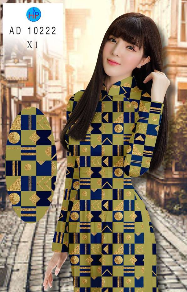 Vải Áo Dài Hoa Văn Mới Ra AD 10222 48 Vải Áo Dài Hoa Văn Mới Ra AD 10222