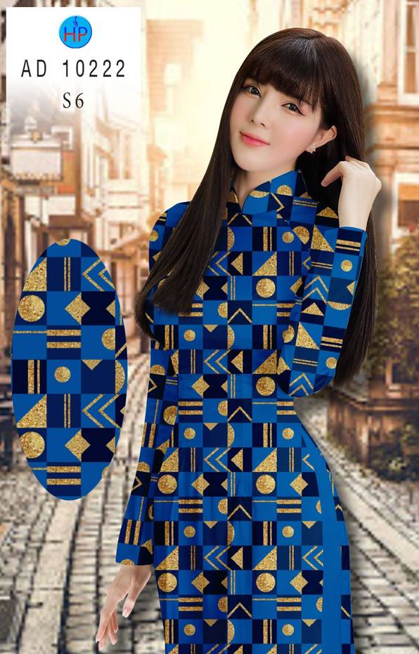 Vải Áo Dài Hoa Văn Mới Ra AD 10222 45 Vải Áo Dài Hoa Văn Mới Ra AD 10222