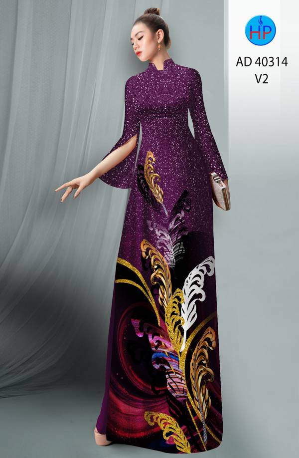 Vải Áo Dài Hoa In 3D Mới Ra AD 40314 38 Vải Áo Dài Hoa In 3D Mới Ra AD 40314