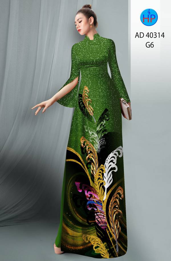 Vải Áo Dài Hoa In 3D Mới Ra AD 40314 42 Vải Áo Dài Hoa In 3D Mới Ra AD 40314