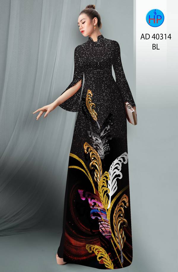 Vải Áo Dài Hoa In 3D Mới Ra AD 40314 52 Vải Áo Dài Hoa In 3D Mới Ra AD 40314