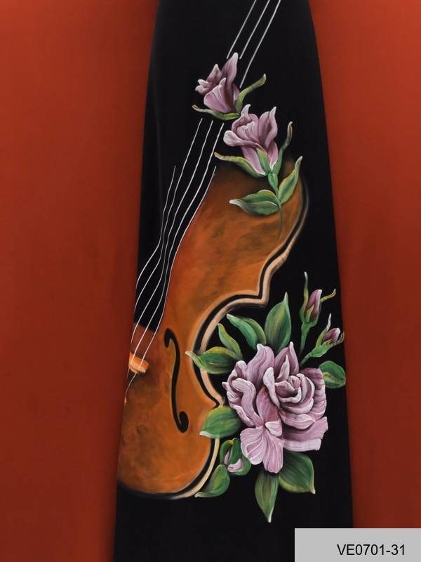 Vải Áo Dài Thái Tuấn Vẽ Hoa Hồng Mới Ra AD VE0701_32 7 Vải Áo Dài Thái Tuấn Vẽ Hoa Hồng Mới Ra AD VE0701_32