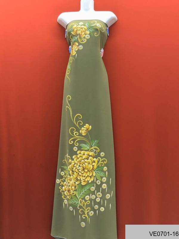 Vải Áo Dài Thái Tuấn Vẽ Hoa Cúc Kiểu Mới AD VE0701_14 41 Vải Áo Dài Thái Tuấn Vẽ Hoa Cúc Kiểu Mới AD VE0701_14