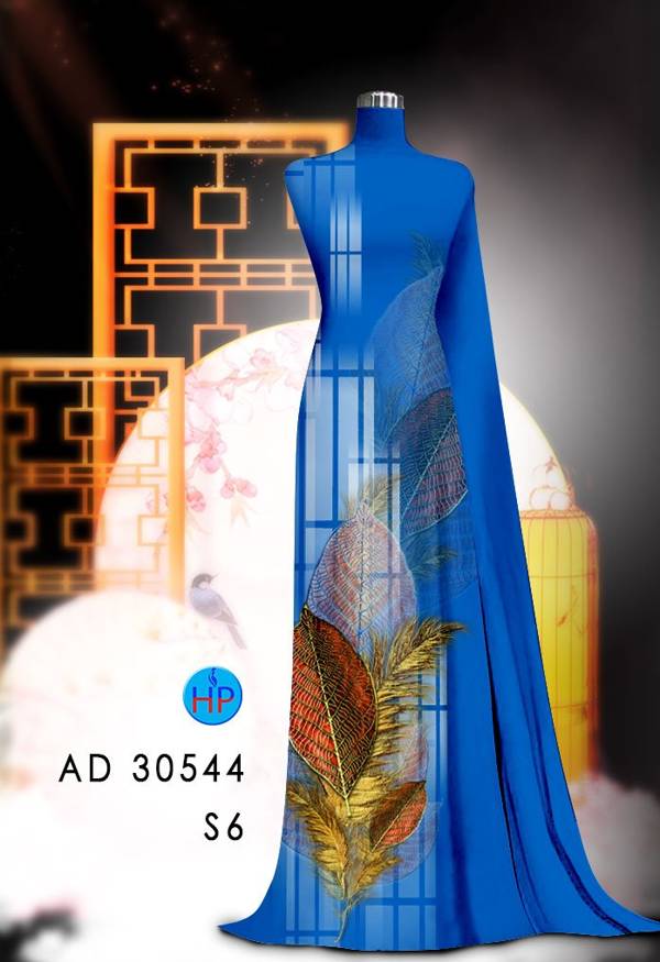 Vải Áo Dài In Hình Lá Thiết Kế 2021 AD 30544 38 Vải Áo Dài In Hình Lá Thiết Kế 2021 AD 30544