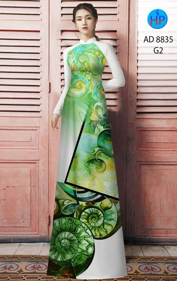 Vải Áo Dài Hoa Văn Thiết Kế 2021 AD 8835 41 Vải Áo Dài Hoa Văn Thiết Kế 2021 AD 8835