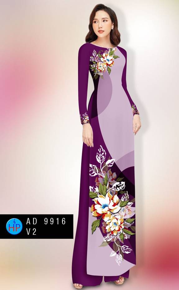 Vải Áo Dài Hoa In 3D Vừa Ra AD 9916 48 Vải Áo Dài Hoa In 3D Vừa Ra  AD 9916