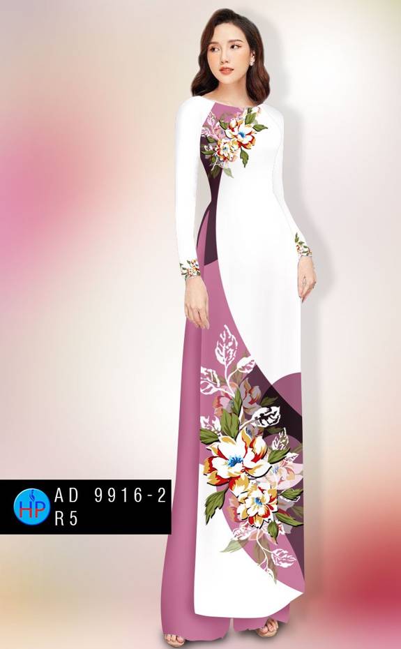 Vải Áo Dài Hoa In 3D Vừa Ra AD 9916 54 Vải Áo Dài Hoa In 3D Vừa Ra  AD 9916