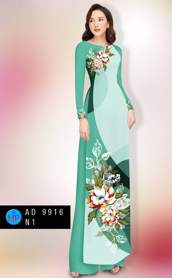 Vải Áo Dài Hoa In 3D Vừa Ra AD 9916 52 Vải Áo Dài Hoa In 3D Vừa Ra  AD 9916
