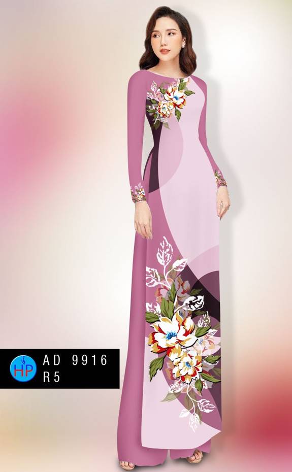 Vải Áo Dài Hoa In 3D Vừa Ra AD 9916 56 Vải Áo Dài Hoa In 3D Vừa Ra  AD 9916