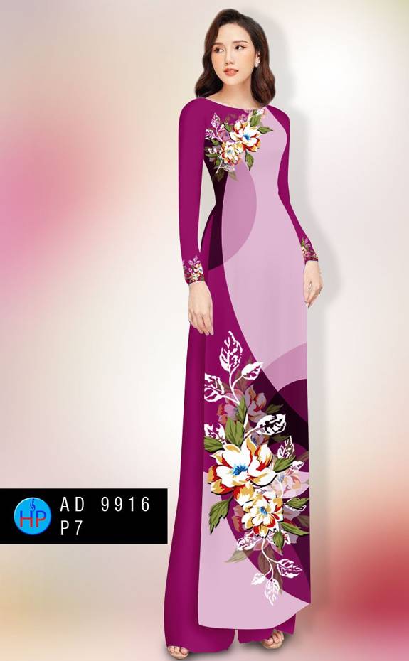 Vải Áo Dài Hoa In 3D Vừa Ra AD 9916 58 Vải Áo Dài Hoa In 3D Vừa Ra  AD 9916