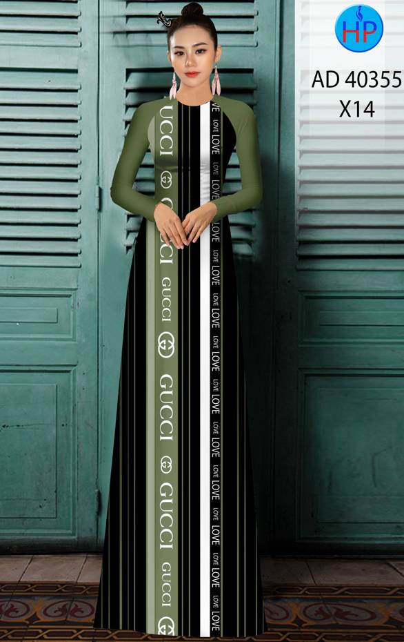Vải Áo Dài Gucci Vừa Ra AD 40355 38 Vải Áo Dài Gucci Vừa Ra  AD 40355