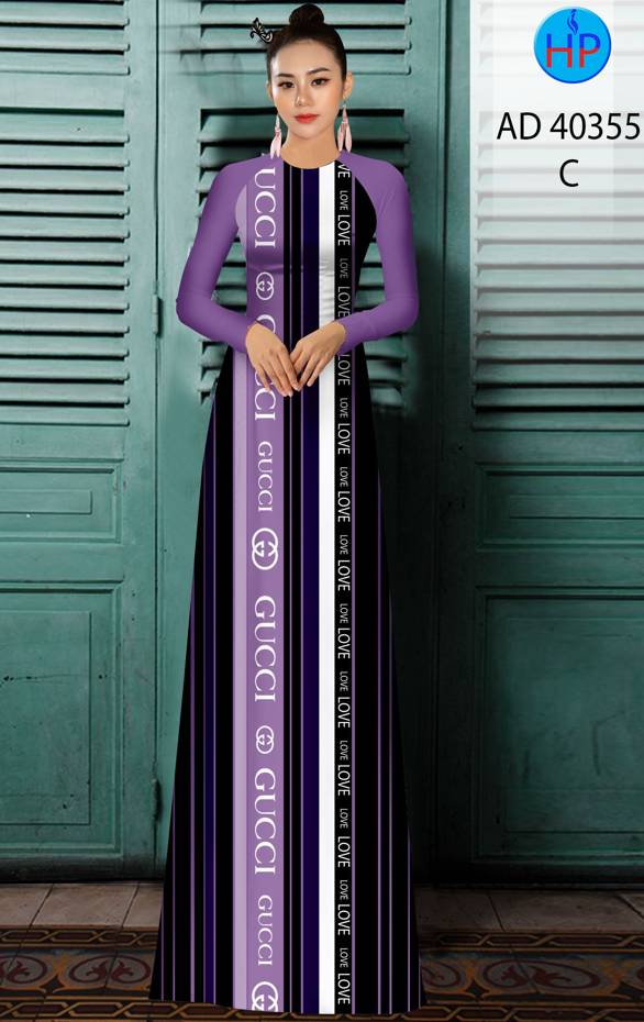 Vải Áo Dài Gucci Vừa Ra AD 40355 44 Vải Áo Dài Gucci Vừa Ra  AD 40355