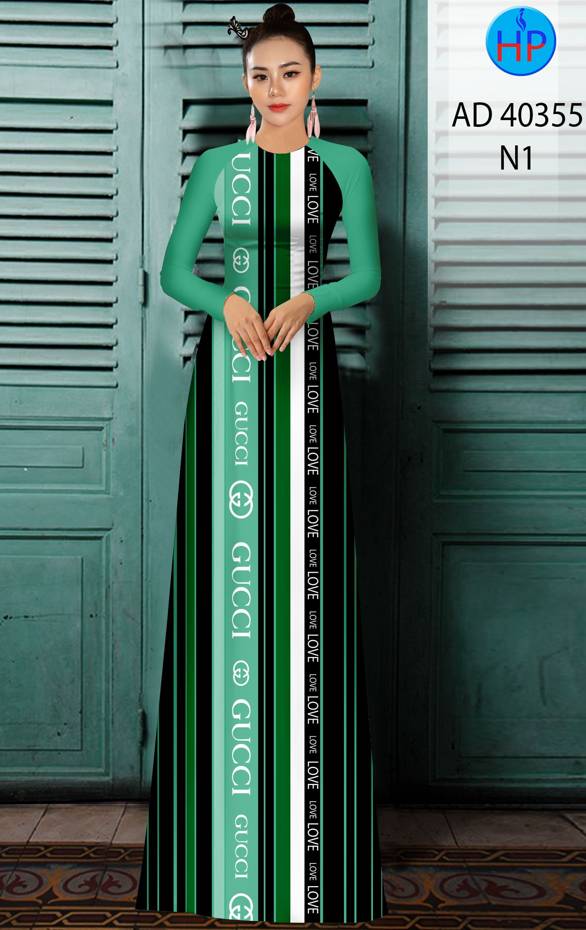 Vải Áo Dài Gucci Vừa Ra AD 40355 46 Vải Áo Dài Gucci Vừa Ra  AD 40355
