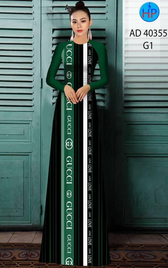 Vải Áo Dài Gucci Vừa Ra AD 40355 51 Vải Áo Dài Gucci Vừa Ra  AD 40355