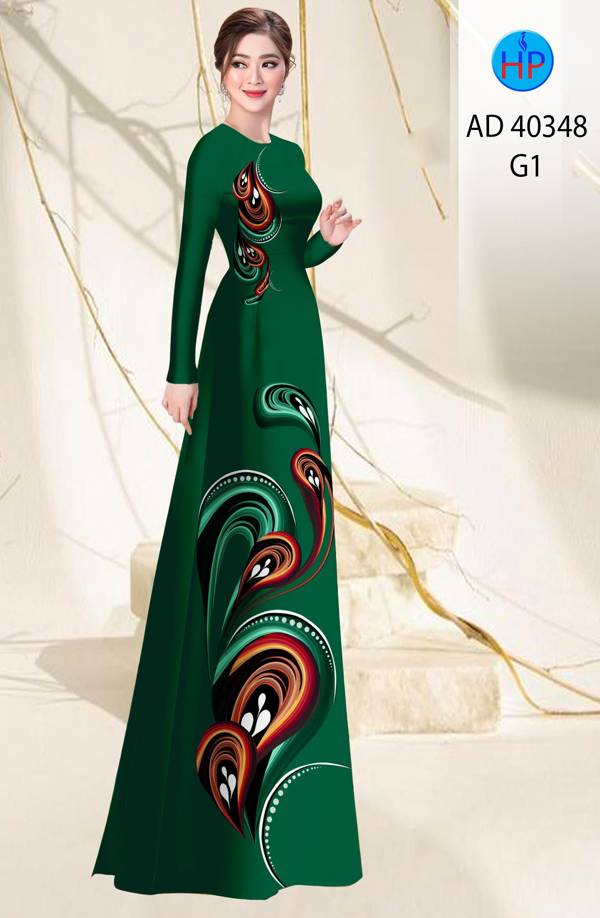 Vải Áo Dài Hoa Văn Mới Ra AD 40348 40 Vải Áo Dài Hoa Văn Mới Ra AD 40348