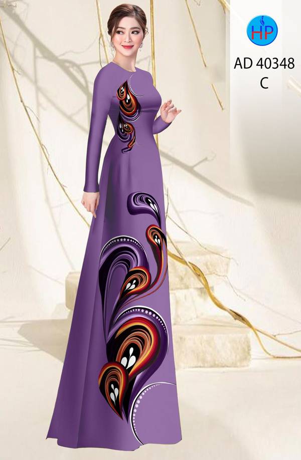 Vải Áo Dài Hoa Văn Mới Ra AD 40348 41 Vải Áo Dài Hoa Văn Mới Ra AD 40348