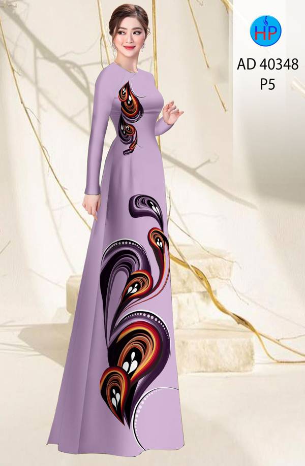 Vải Áo Dài Hoa Văn Mới Ra AD 40348 48 Vải Áo Dài Hoa Văn Mới Ra AD 40348