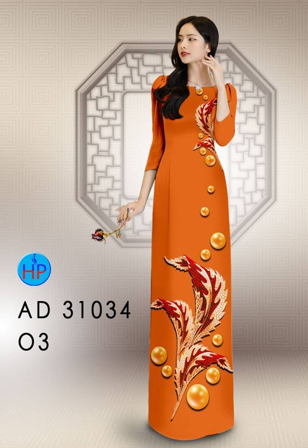 Vải Áo Dài Hoa In 3D Mới Ra AD 31034 43 Vải Áo Dài Hoa In 3D Mới Ra AD 31034