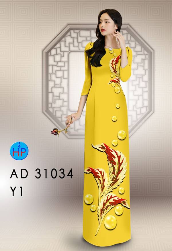 Vải Áo Dài Hoa In 3D Mới Ra AD 31034 48 Vải Áo Dài Hoa In 3D Mới Ra AD 31034