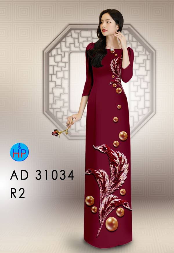 Vải Áo Dài Hoa In 3D Mới Ra AD 31034 55 Vải Áo Dài Hoa In 3D Mới Ra AD 31034