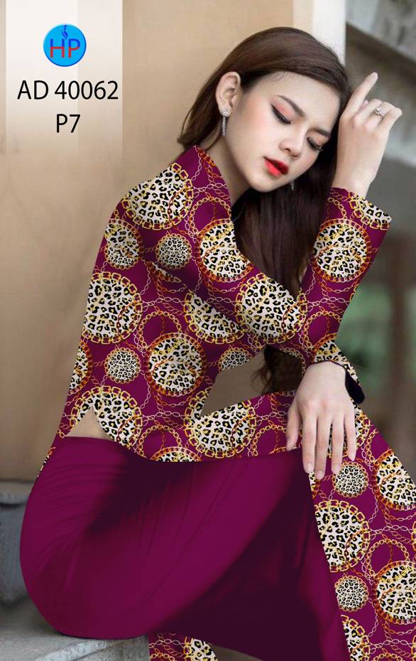 Vải Áo Dài Hoa Văn Mới Ra AD 40062 44 Vải Áo Dài Hoa Văn Mới Ra AD 40062