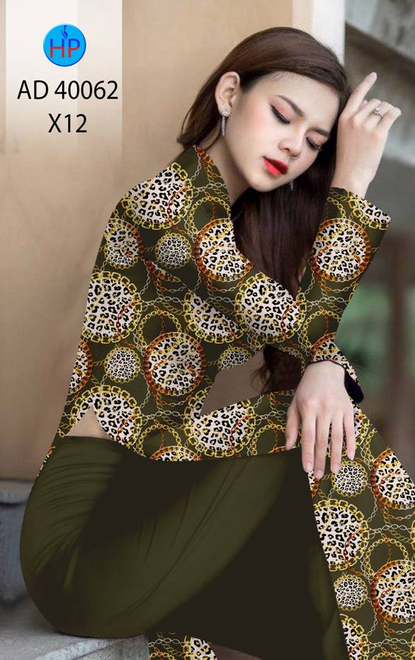 Vải Áo Dài Hoa Văn Mới Ra AD 40062 45 Vải Áo Dài Hoa Văn Mới Ra AD 40062