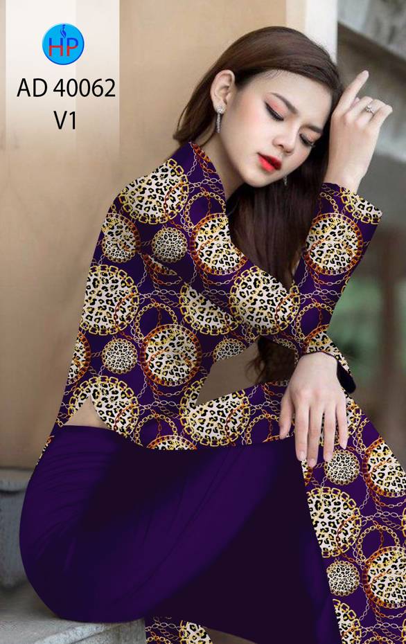 Vải Áo Dài Hoa Văn Mới Ra AD 40062 48 Vải Áo Dài Hoa Văn Mới Ra AD 40062