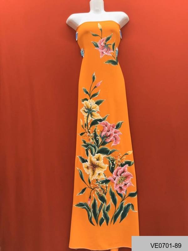 Vải Áo Dài Thái Tuấn Vẽ Hoa Ly Thiết Kế 2021 AD VE0701_87 30 Vải Áo Dài Thái Tuấn Vẽ Hoa Ly Thiết Kế 2021 AD VE0701_87