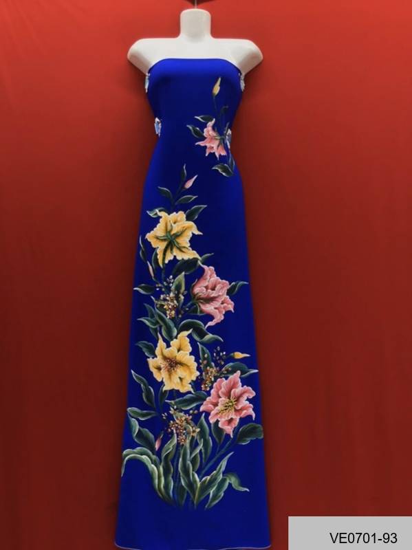 Vải Áo Dài Thái Tuấn Vẽ Hoa Ly Thiết Kế 2021 AD VE0701_87 33 Vải Áo Dài Thái Tuấn Vẽ Hoa Ly Thiết Kế 2021 AD VE0701_87