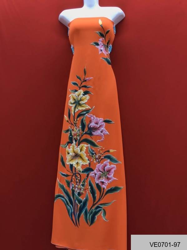 Vải Áo Dài Thái Tuấn Vẽ Hoa Ly Thiết Kế 2021 AD VE0701_87 36 Vải Áo Dài Thái Tuấn Vẽ Hoa Ly Thiết Kế 2021 AD VE0701_87