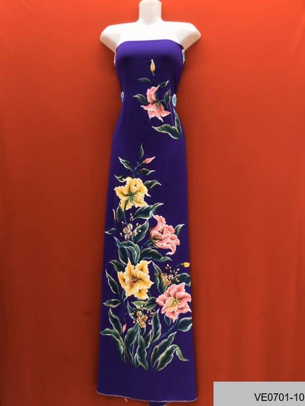 Vải Áo Dài Thái Tuấn Vẽ Hoa Ly Thiết Kế 2021 AD VE0701_87 39 Vải Áo Dài Thái Tuấn Vẽ Hoa Ly Thiết Kế 2021 AD VE0701_87