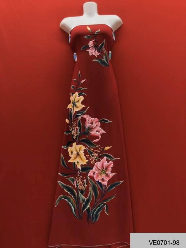 Vải Áo Dài Thái Tuấn Vẽ Hoa Ly Thiết Kế 2021 AD VE0701_87 37 Vải Áo Dài Thái Tuấn Vẽ Hoa Ly Thiết Kế 2021 AD VE0701_87