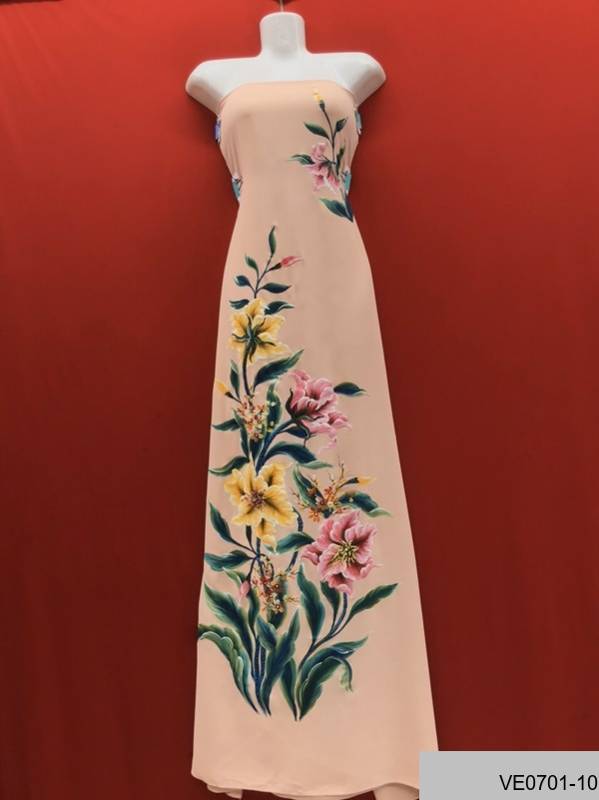 Vải Áo Dài Thái Tuấn Vẽ Hoa Vừa Ra AD VE0701_108 6 Vải Áo Dài Thái Tuấn Vẽ Hoa Vừa Ra AD VE0701_108