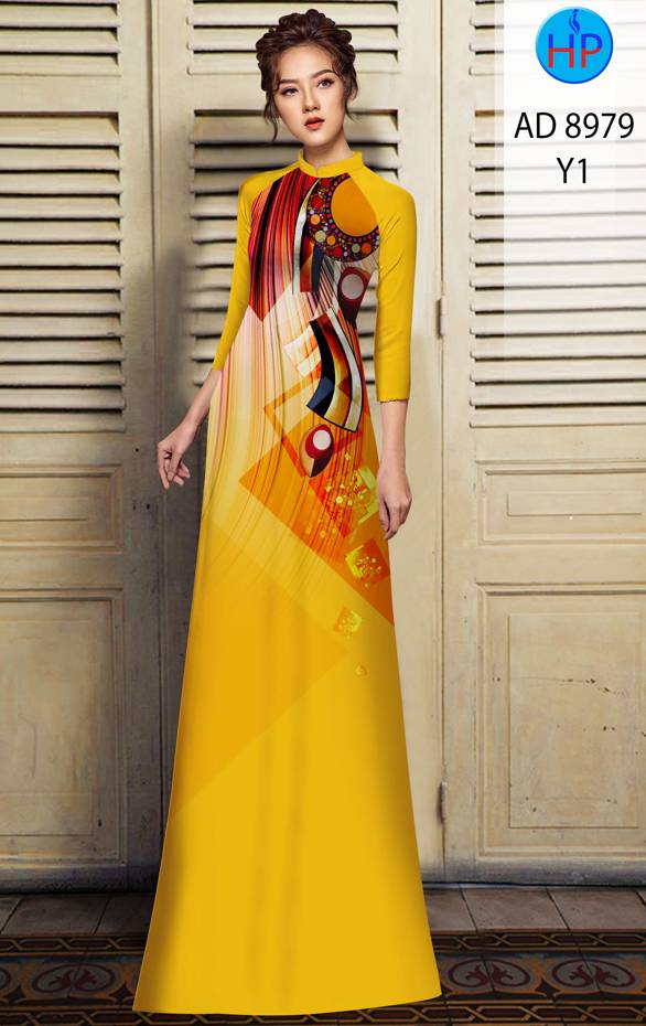 Vải Áo Dài Hoa Văn Thiết Kế 2021 AD 8979 39 Vải Áo Dài Hoa Văn Thiết Kế 2021 AD 8979