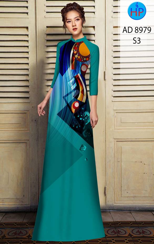 Vải Áo Dài Hoa Văn Thiết Kế 2021 AD 8979 41 Vải Áo Dài Hoa Văn Thiết Kế 2021 AD 8979