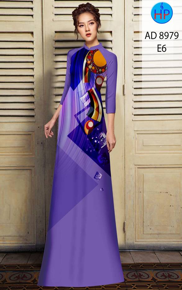 Vải Áo Dài Hoa Văn Thiết Kế 2021 AD 8979 44 Vải Áo Dài Hoa Văn Thiết Kế 2021 AD 8979