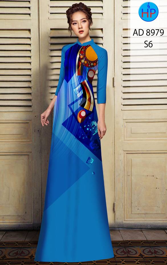 Vải Áo Dài Hoa Văn Thiết Kế 2021 AD 8979 46 Vải Áo Dài Hoa Văn Thiết Kế 2021 AD 8979