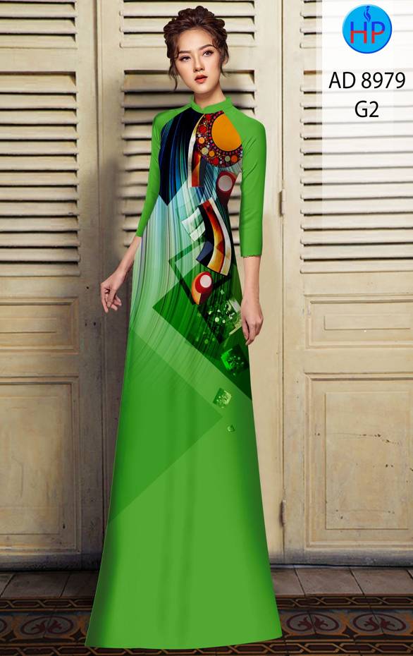 Vải Áo Dài Hoa Văn Thiết Kế 2021 AD 8979 51 Vải Áo Dài Hoa Văn Thiết Kế 2021 AD 8979