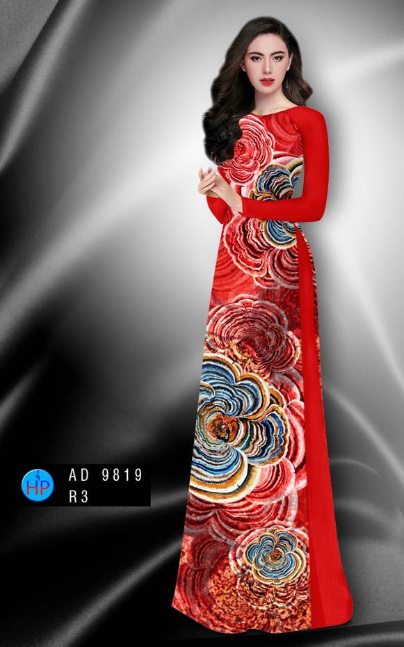 Vải Áo Dài Hoa Văn Độc Đáo AD 9819 42 Vải Áo Dài Hoa Văn Độc Đáo AD 9819
