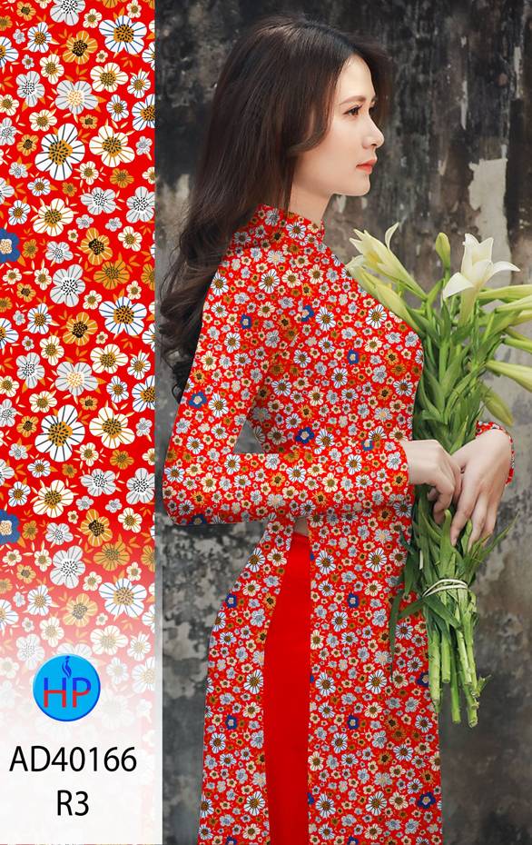 Vải Áo Dài Hoa Nhí Thiết Kế 2021 AD 40166 43 Vải Áo Dài Hoa Nhí Thiết Kế 2021 AD 40166