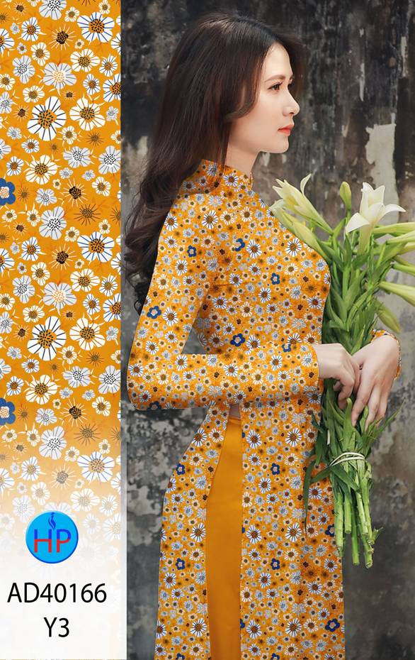 Vải Áo Dài Hoa Nhí Thiết Kế 2021 AD 40166 46 Vải Áo Dài Hoa Nhí Thiết Kế 2021 AD 40166