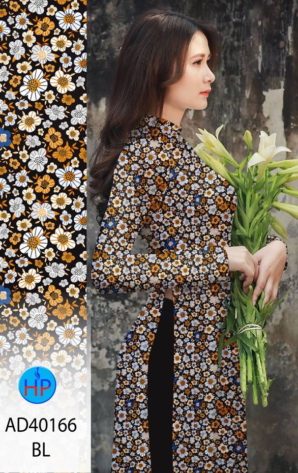 Vải Áo Dài Hoa Nhí Thiết Kế 2021 AD 40166 45 Vải Áo Dài Hoa Nhí Thiết Kế 2021 AD 40166