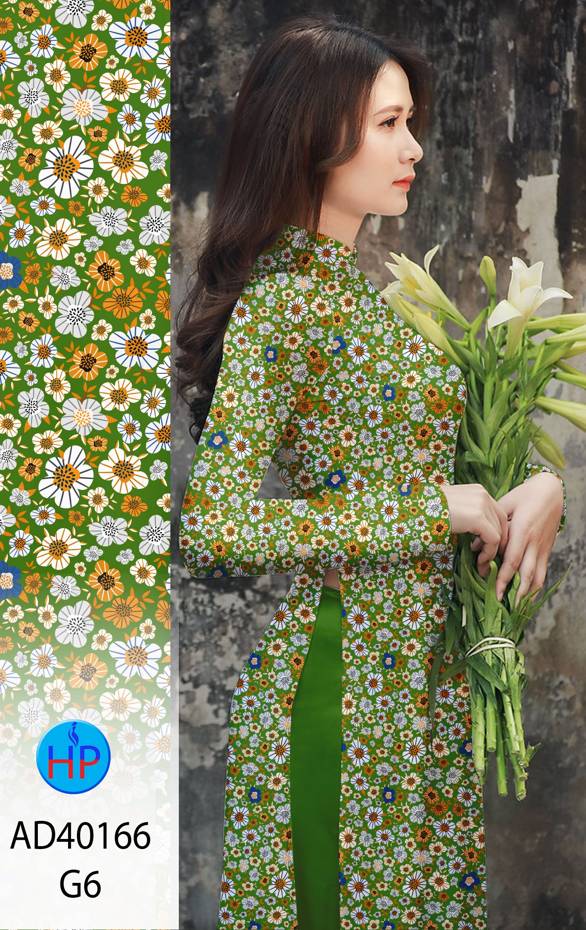 Vải Áo Dài Hoa Nhí Thiết Kế 2021 AD 40166 47 Vải Áo Dài Hoa Nhí Thiết Kế 2021 AD 40166