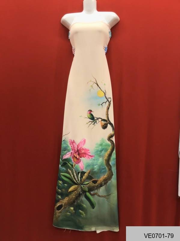 Vải Áo Dài Thái Tuấn Vẽ Phong Cảnh Thiết Kế 2021 AD VE0701_78 9 Vải Áo Dài Thái Tuấn Vẽ Phong Cảnh Thiết Kế 2021 AD VE0701_78