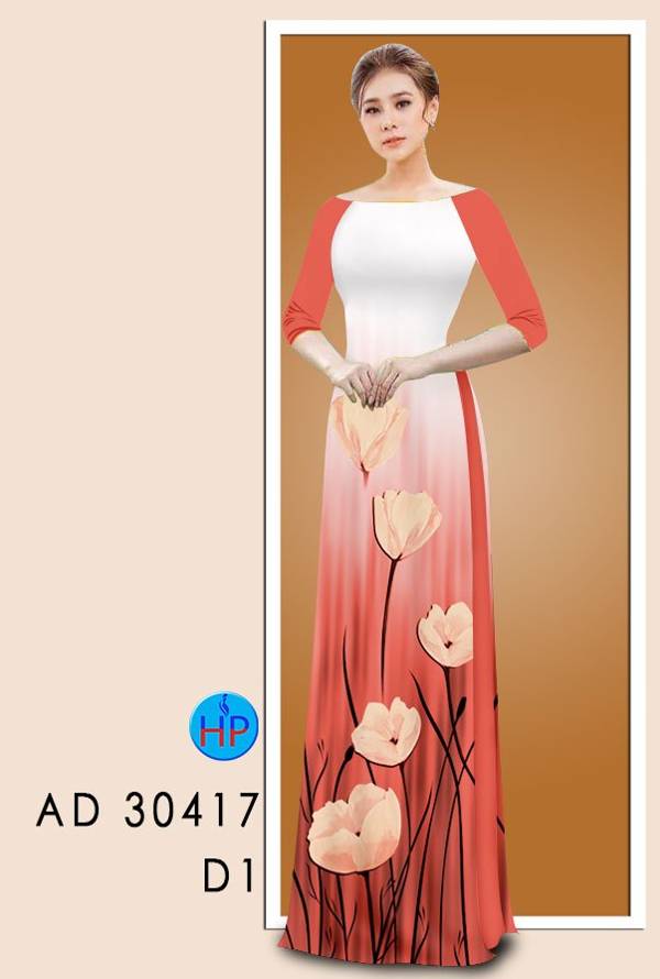 Vải Áo Dài Hoa In 3D Vừa Ra AD 30417 43 Vải Áo Dài Hoa In 3D Vừa Ra  AD 30417