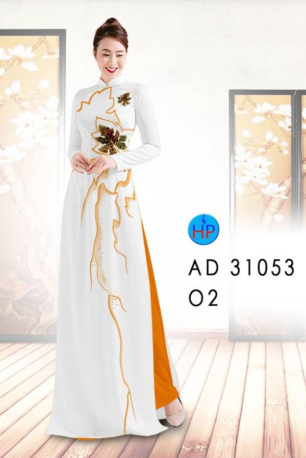 Vải Áo Dài Hình Lá Thiết Kế 2021 AD 31053 39 Vải Áo Dài Hình Lá Thiết Kế 2021 AD 31053