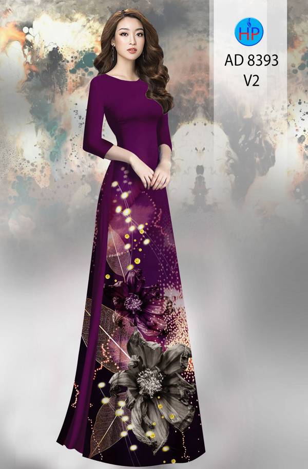 Vải Áo Dài Hoa Cúc Thiết Kế 2021 AD 8393 39 Vải Áo Dài Hoa Cúc Thiết Kế 2021 AD 8393